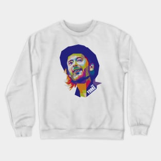 Thom Yorke in WPAP Art Crewneck Sweatshirt